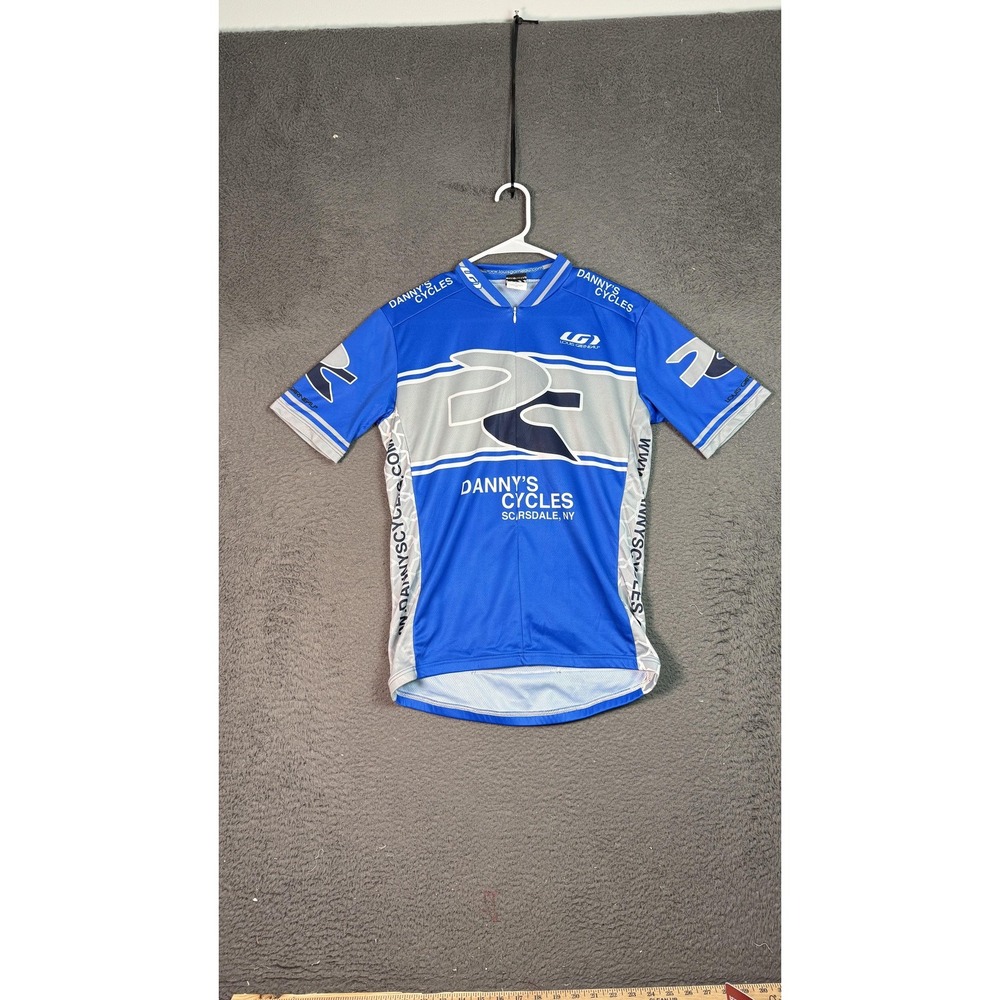 Louis Garneau Cycling Jersey Shirt Mens Medium Danny's Cycles‎ Scarsdale NY USA